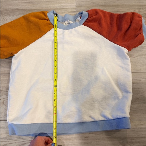 Madewell Colorblock Raglan Sleeve Top size XS - Picture 8 of 8